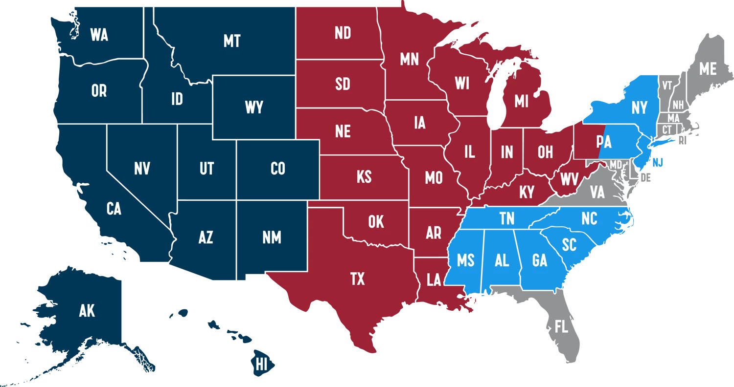 updated map